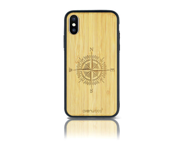 Coque arrière COMPASS iPhone X / Xs